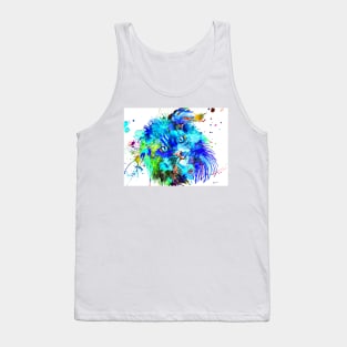 Persian Cat Colored Tank Top